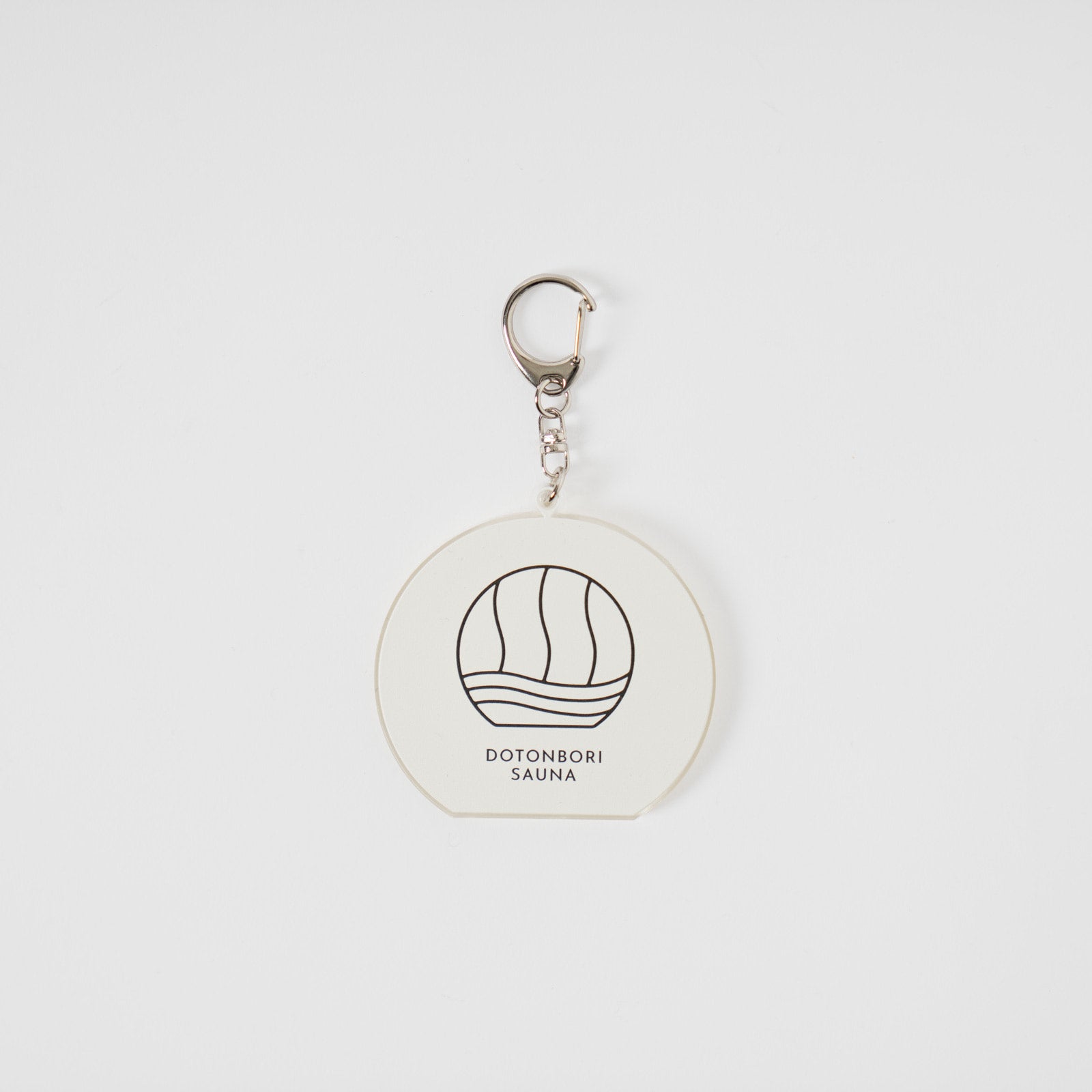 DOTONBORI SAUNA <br>Logo Acrylic Keychain