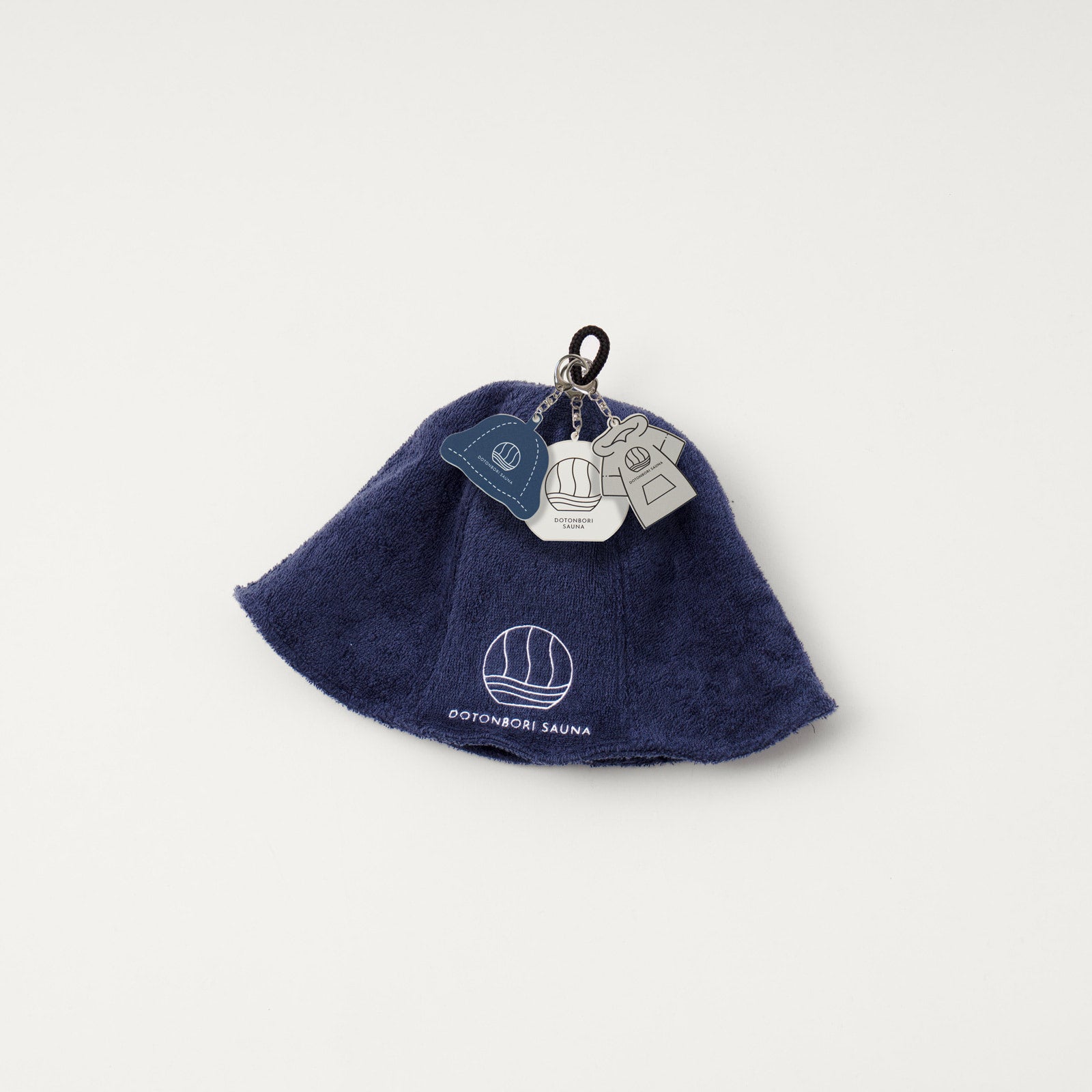 DOTONBORI SAUNA<br>Poncho Acrylic Keychain