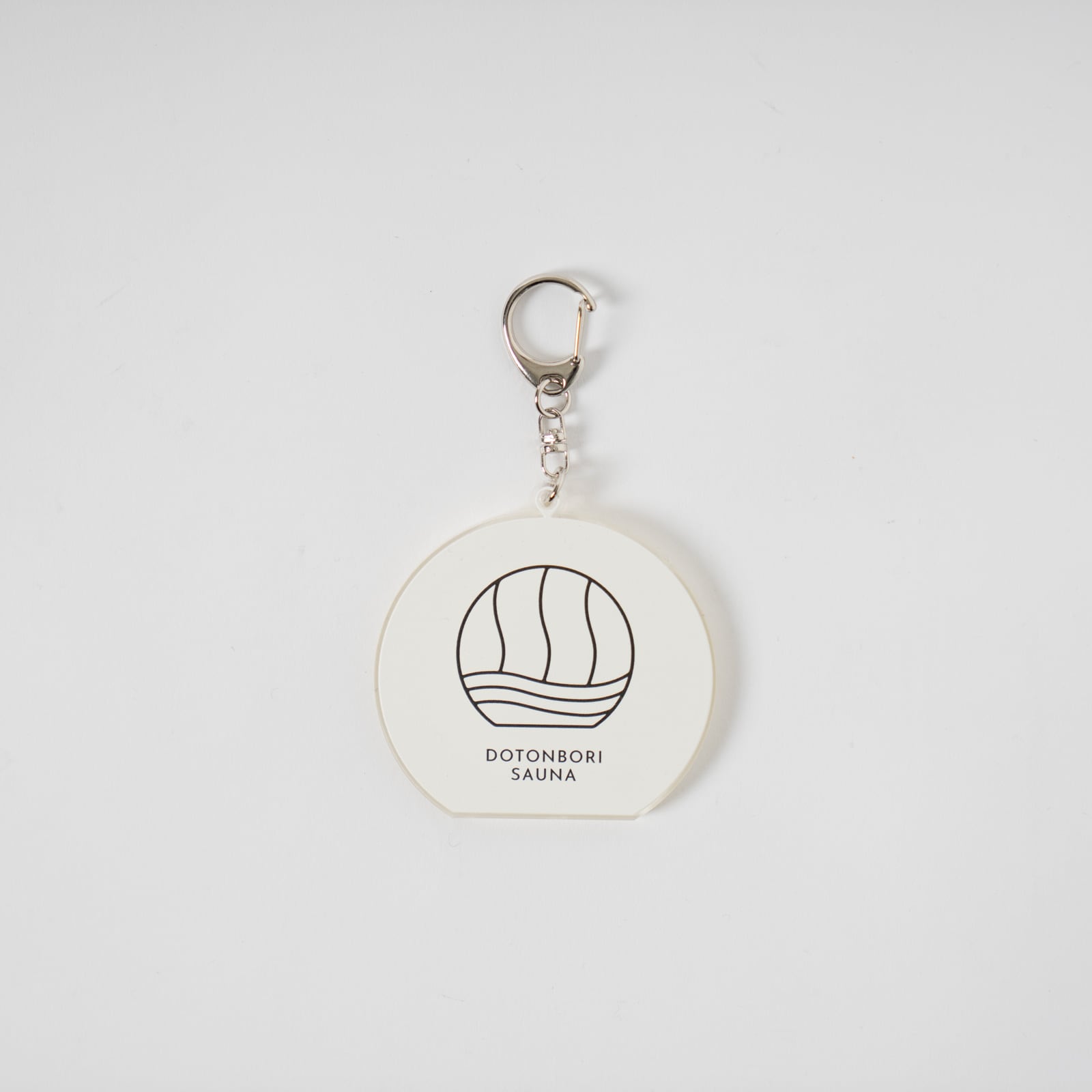 DOTONBORI SAUNA <br>ロゴ アクリルキーホルダー