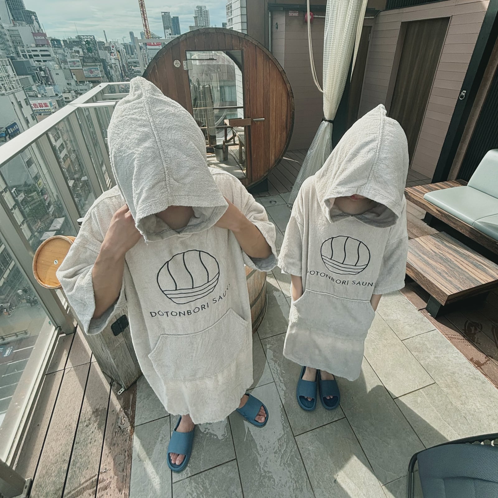 DOTONBORI SAUNA ポンチョ