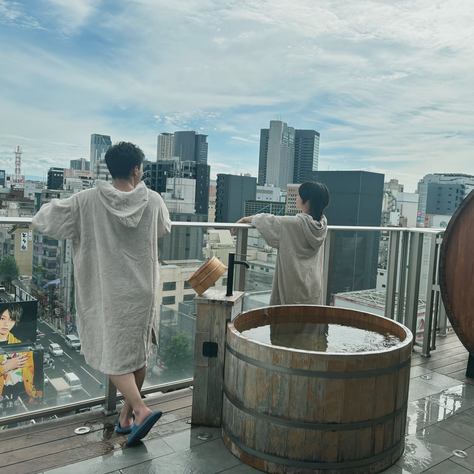 DOTONBORI SAUNA ポンチョ